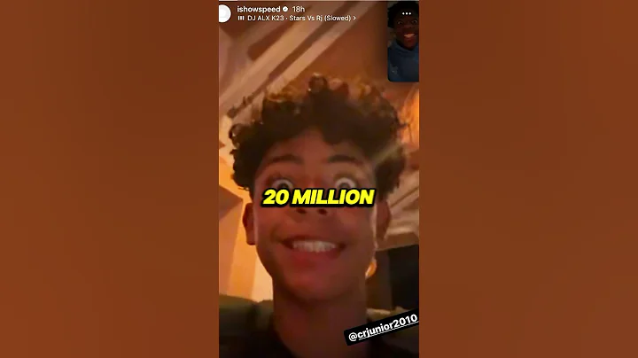 IShowSpeed Helped Cristiano Jr To Reach 1 Million Followers on Instagram 😱