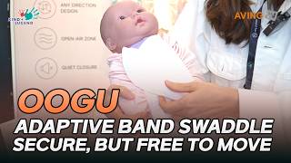 [Kind + Jugend 2026] A Swaddle That Lets Babies Move: Arms Up, Arms Down, Any Position screenshot 1
