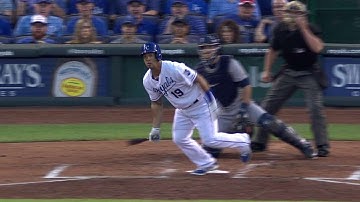 DET@KC: Cuthbert drives in two on a single to right