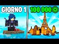 SOPRAVVIVO PER 7 GIORNI SU UNA ZATTERA! - ROBLOX