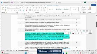 Exp25_Excel_Ch08_CumulativeAssessment_Employee_Satisfaction | Excel Chapter 8 Grader Cumulative