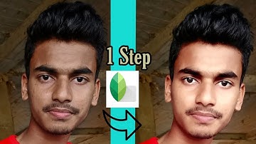 HOW TO REMOVE PIMPLES AND  SMOOTHINGS SKIN IN SNAPSEED BY HB EDITOGRAPHY