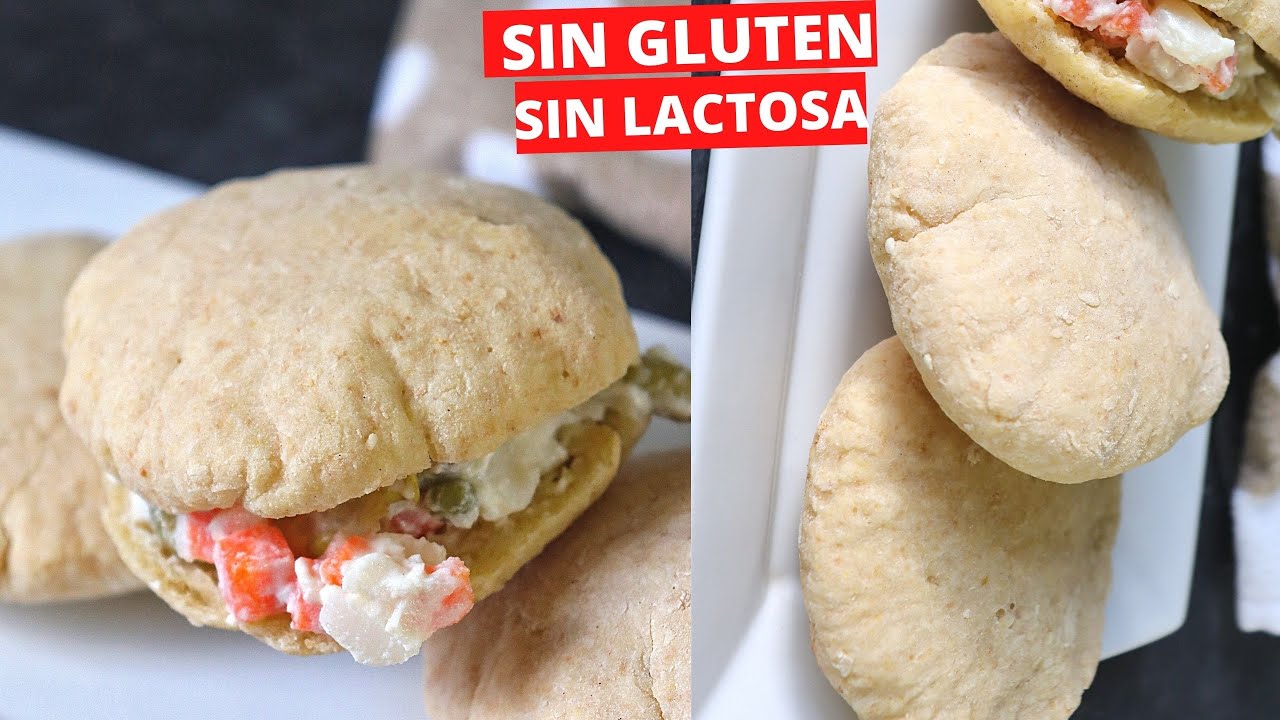 PAN PITA SIN GLUTEN ,sin lactosa, sin huevos ( RECETA FÁCIL CON TRUCOS