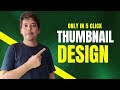 How to create thumbnail design in canva| thumbnail कैसे बनाए 2025