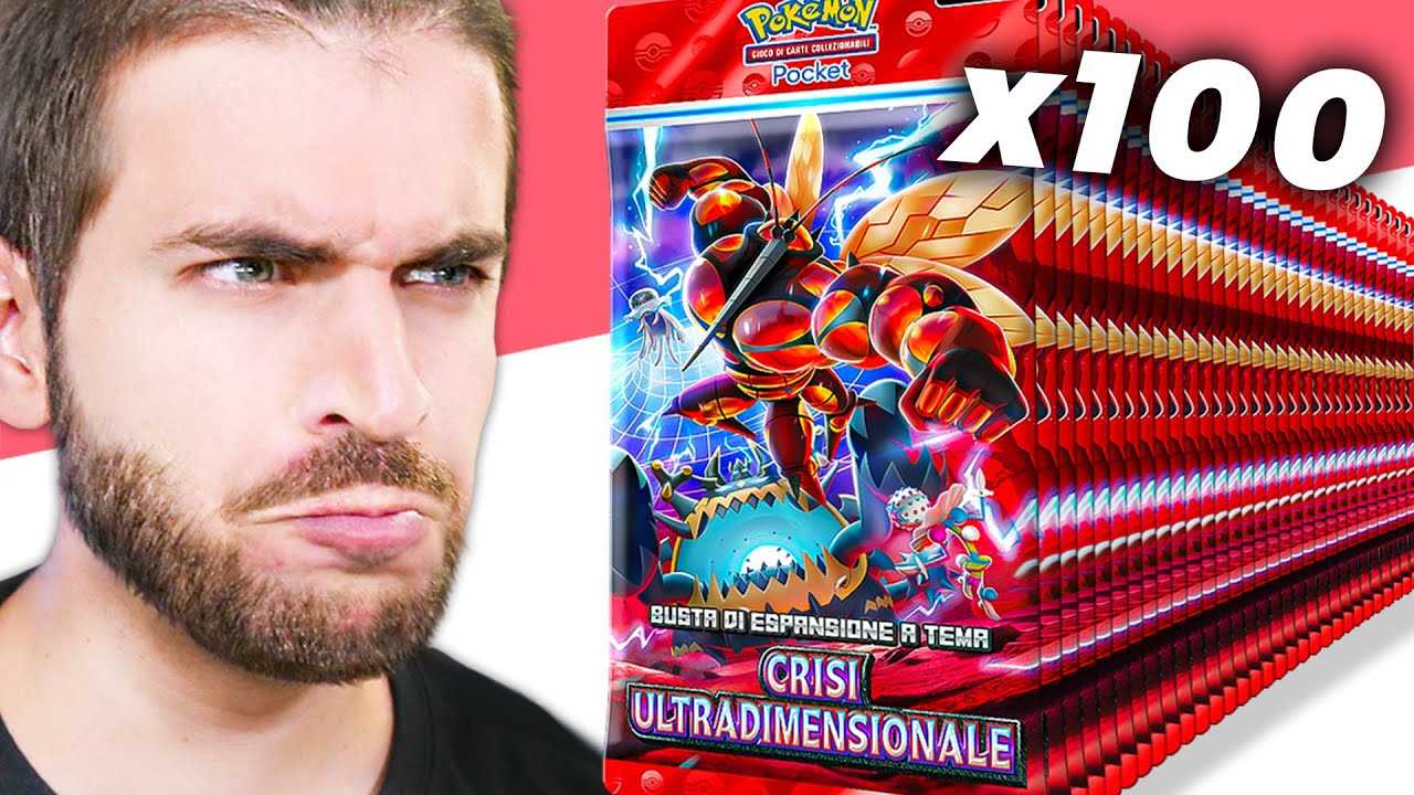 Ho Aperto 100 Bustine su TCG Pocket | Crisi Ultradimensionale - YouTube