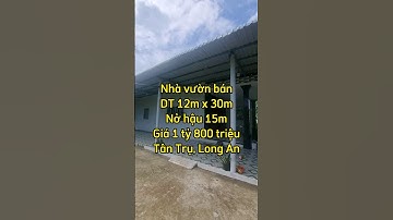 nhà vườn tân trụ ngộp bán gấp