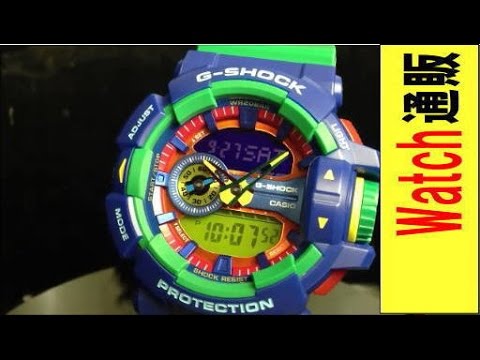 CASIO G-SHOCK GA-400-4A ハイパーカラーズ腕時計 Casio G-Shock GA-400-4AJF Hyper Colors - Shopping In Japan Net