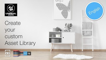 Unreal Engine Tutorial. Creating your own Asset Library - Super Easy method