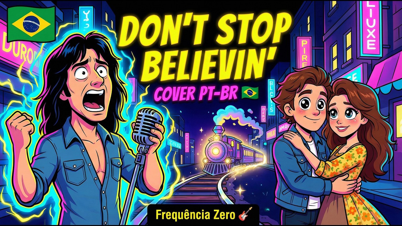Don't Stop Believin'  (cover) em Português 🇧🇷 | Frequência Zero