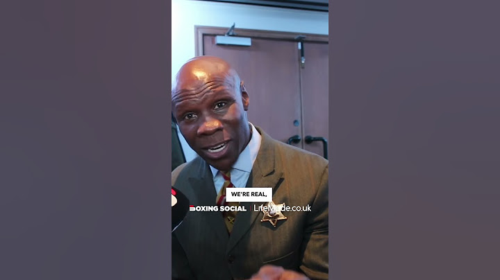Chris Eubank Sr sends a warning to Conor Benn👀