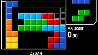 6wide Floating T-spin Triple on TETR.IO