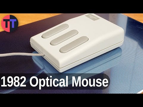 The First Optical Mouse - Mouse Systems PC Mouse