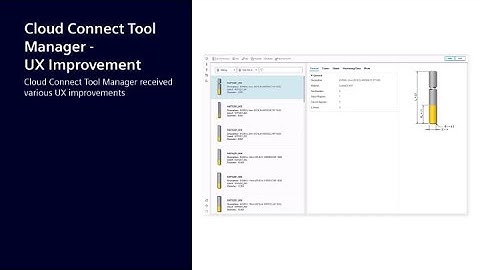 Cloud Connect Tool Manager in NX CAM - Enhanced User Experience