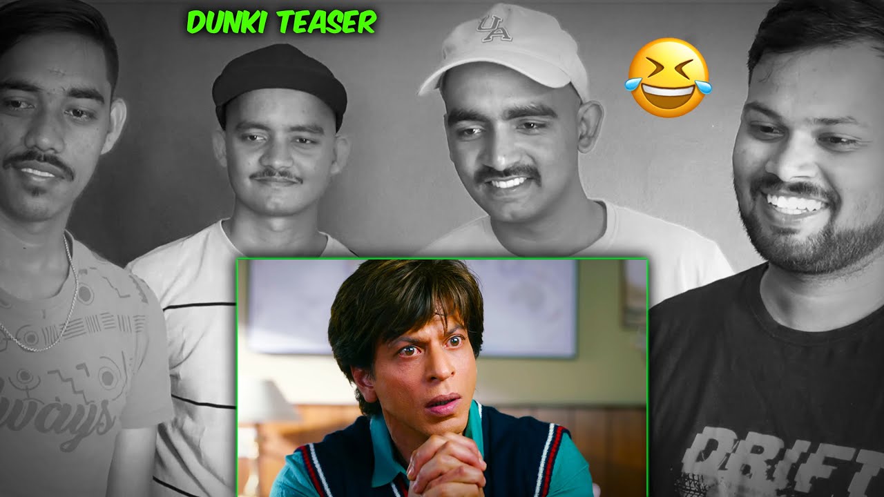 Dunki Teaser Reaction 😭 Dunki Teaser SRK || sanki reacts