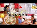 FAXINA NA GELADEIRA, FIZ SALADA CAESER E MUITO MAIS ♥ - Bruna Paula