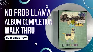 Finished Album Share || No Prob Llama Album Walk Through