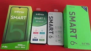 infinix smart 6 VS infinix SMART 5 : SPEED COMPARAISON