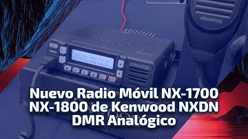 Nuevo Radio Móvil NX-1700 NX-1800 de Kenwood NXDN DMR Analógico