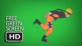 Free Green Screen - Naruto Run