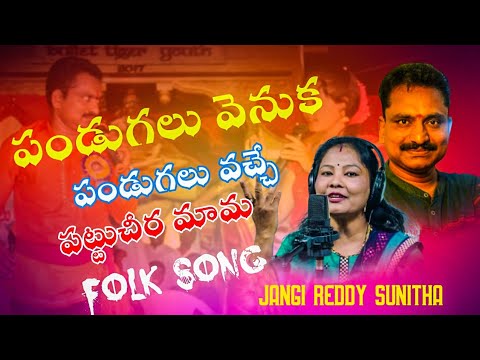 Pandugalu Venuka Pandugalu Vache  Popular Telangana Folk Songs  sunithajangireddy9161