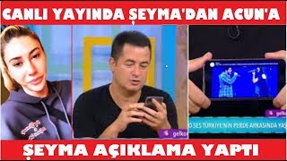 Şeyma Subaşıdan Canlı Yayın Kazası Acun Toparlayamadi