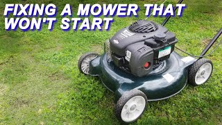 Fixing A Bolens Mower That Won't Start