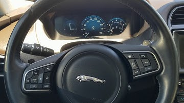 (JC) How to turn on the cooled and heated steats in a 2017 Jaguar F-Pace