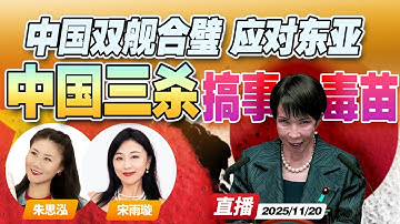 中国三招封杀日本  高市早苗无路可走！？| 福建四川双舰合璧 或在东亚无敌手《午安新西兰》20251120