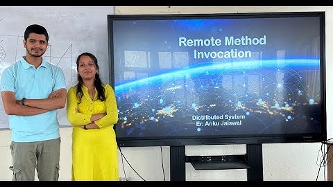 REMOTE METHOD INVOCATION(RMI) IN DISTRIBUTED SYSTEM #ioe #thapathali #distributedsystem #rmi
