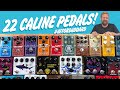 22 CALINE PEDALS! - too many pedals for one video? or not enough? #Affordaboard