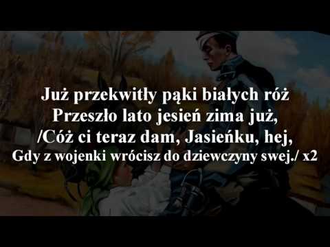 Rozkwitały pąki białych róż TEKST