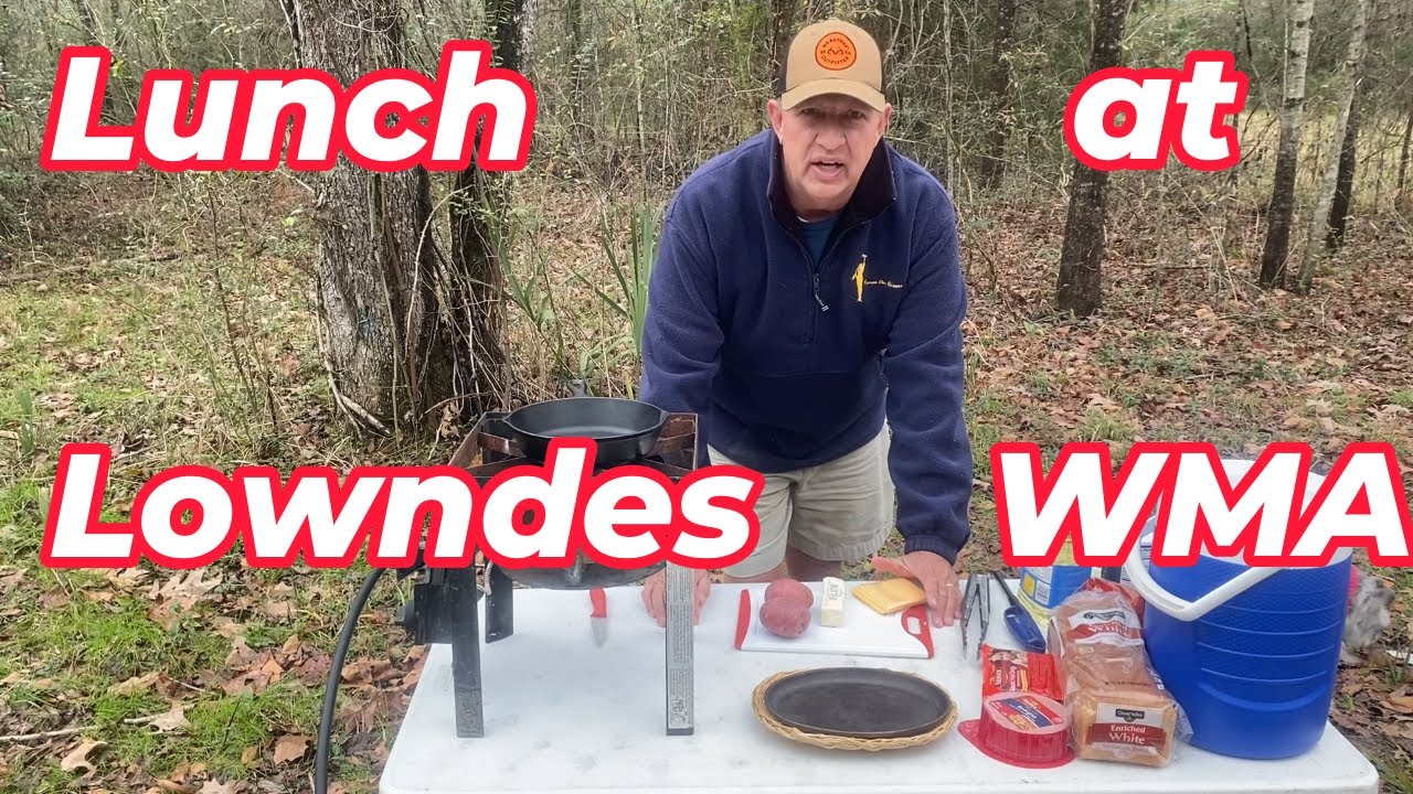 You MUST see this video Lunch adventure at Lowndes WMA 👁️. castiron