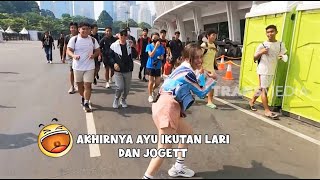 Ditemenin Lari, Ayah dan Ayu Bagi-Bagi Uang | AYAH & AYU (19/03/23) Part 2