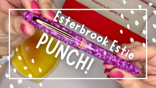 Esterbrook Estie PUNCH! & color comparison  New Pen Day! ✒ Limited Edition Fountain Pen