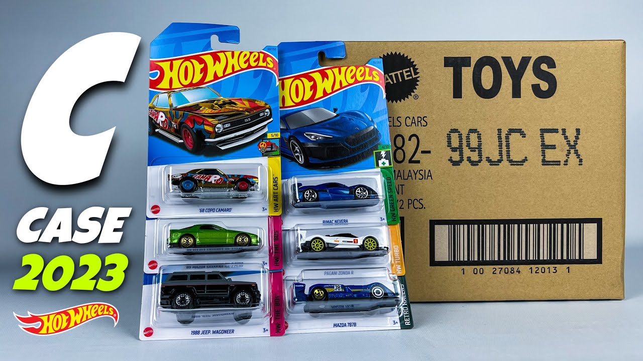 UNBOXING Hot Wheels 2023 C Case with a Super Treasure Hunts! YouTube