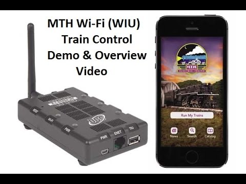 MTH DCS Wifi (WIU) Train control Demo &amp; Overview (Standard version 