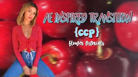 ae inspired transition {ccp}