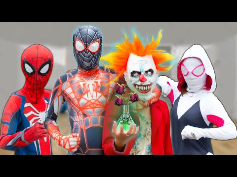 ALL TEAM SPIDER-MAN Nerf War vs BAD GUY TEAM (Aciton Story POV) || Chi Media