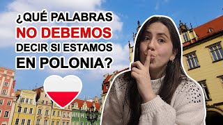 NO digas estas palabras en POLONIA 🇵🇱 - Descubriendo los FALSOS AMIGOS 😱