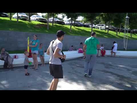 მიხეილ სააკაშვილმა ვლადიმერ ზელენსკის მიბაძა და მოცეკვავე შადრევნებზე გაირბინა