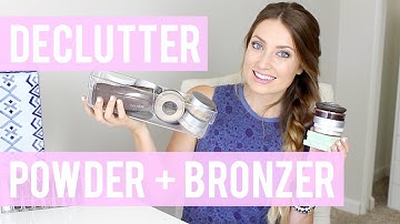 Powder/Bronzer Collection + Declutter | Kendra Atkins