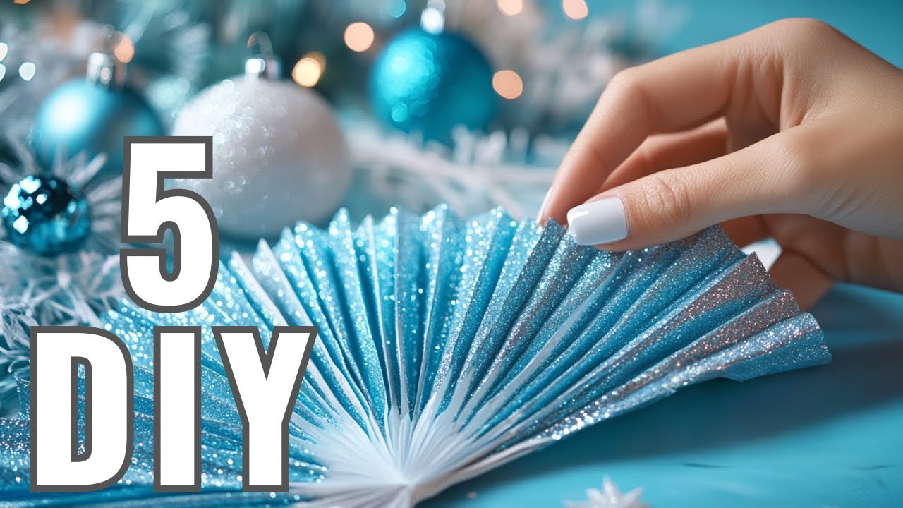 5 Christmas Craft Ideas ✨ Christmas decorations Christmas ornaments