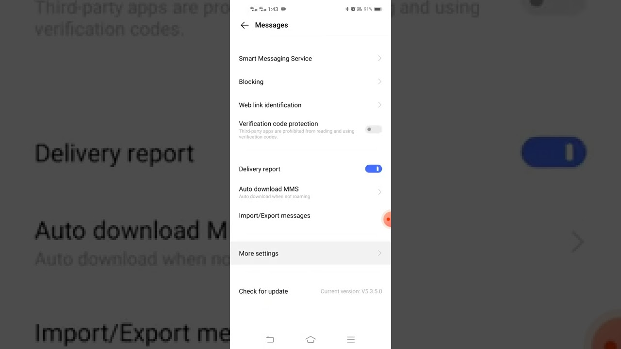 PORT sms failed - 100% fix problem Solved
