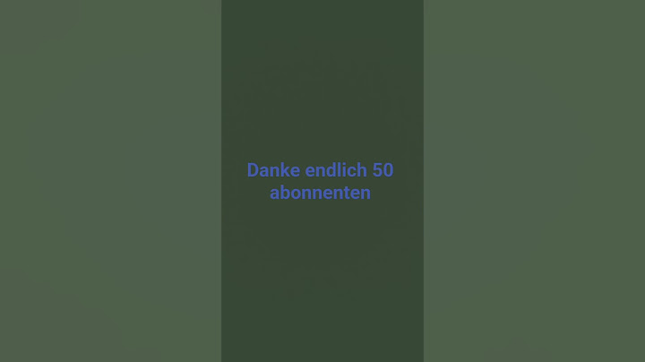 Ich freue mich sehr