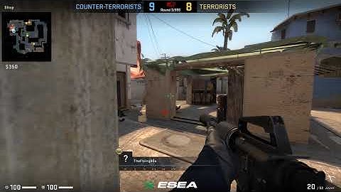 CS:GO - His on bomb... Really? 1v4 ninja defuse...
