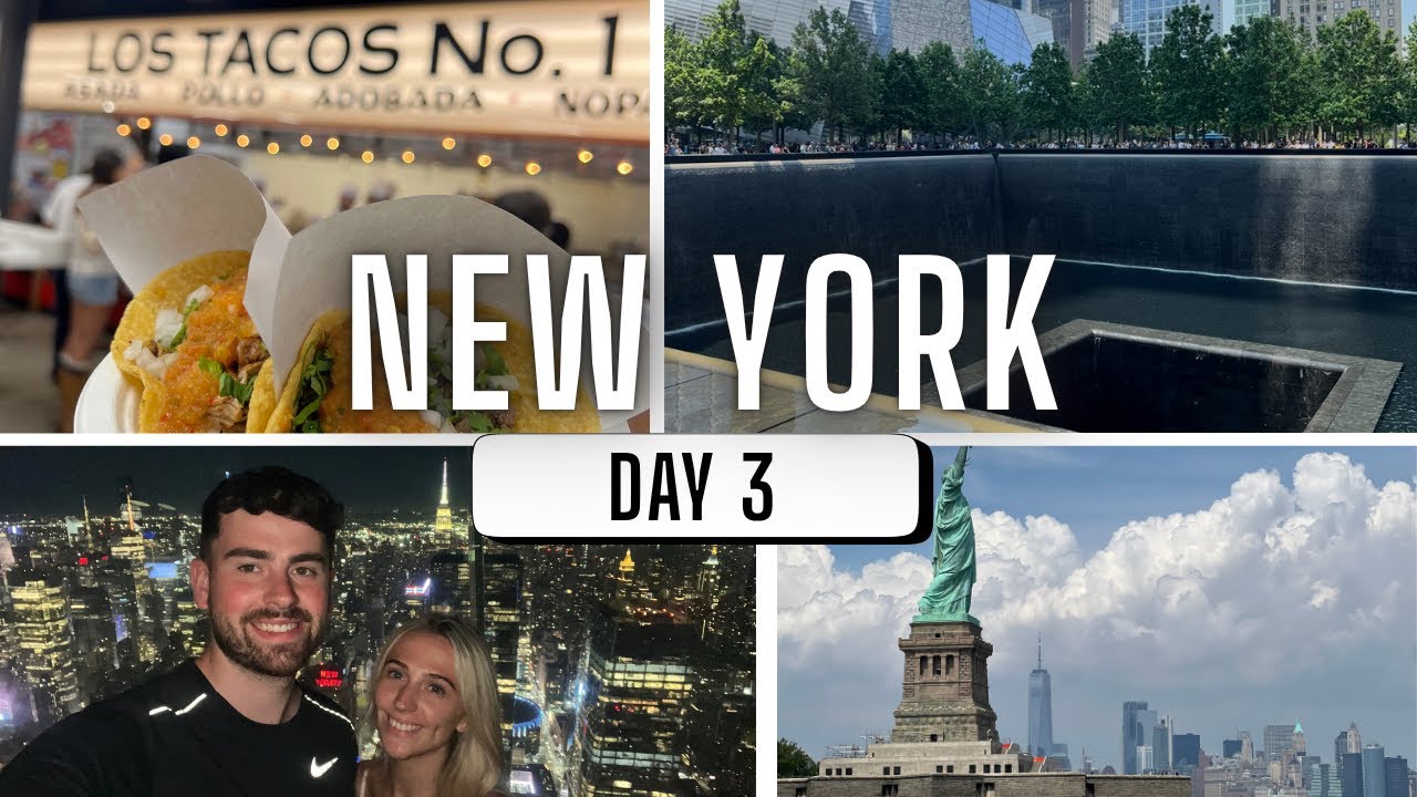 NEW YORK VLOG | Ground Zero, Statue of Liberty & The Edge | Day 3 