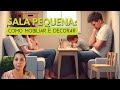 SALA PEQUENA - mobiliar e decorar