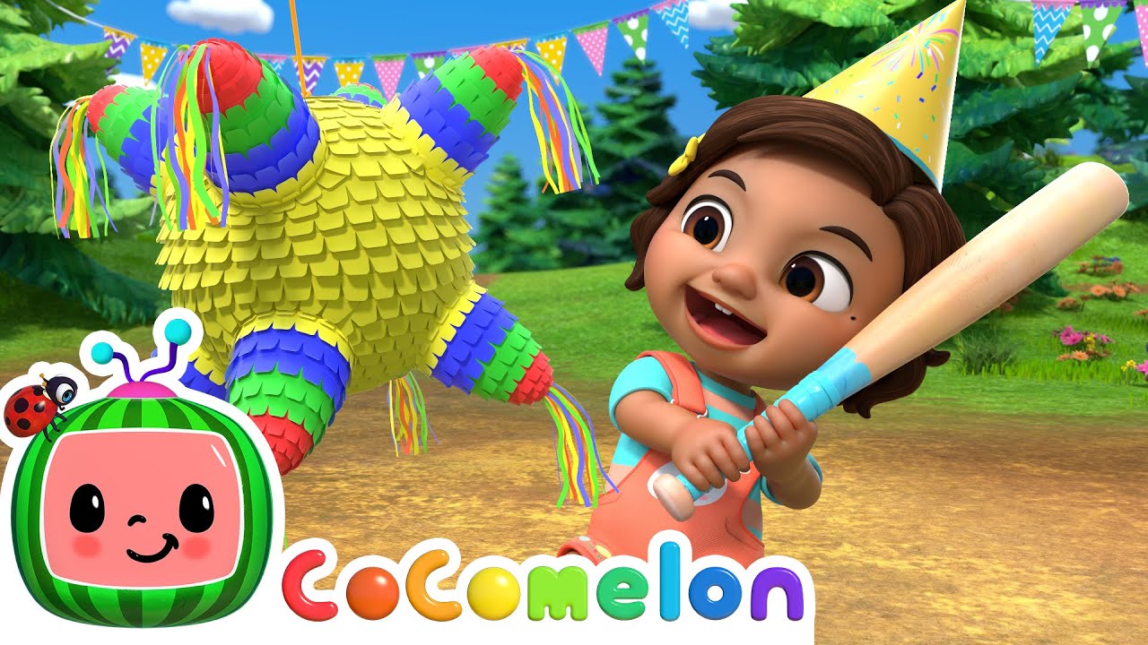 Dale Dale Piñata Birthday song | Nina's Familia | CoComelon Nursery Rhymes \u0026 Kids Songs