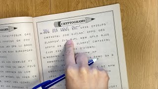 Solving a cryptoquote word-by-word in real time screenshot 1