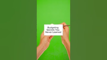 Budgeting Secrets You Never Learned